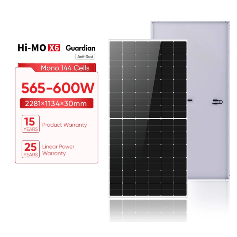 P-Type HPBC Monofacial Module  565-600 LR5 HTHF