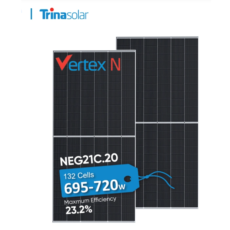 Bifacial Dual Glass N-Type i-TOPCon Module 695-720