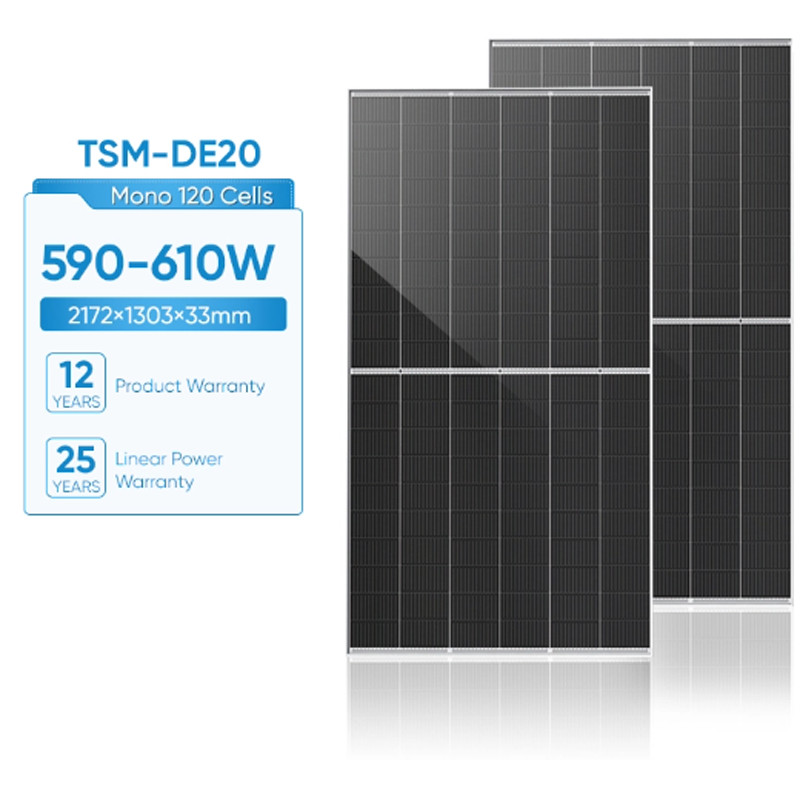 BackSheet Monocrystalline Modules590-610